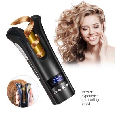 2019 New Design Professional Hair Wave Iron Automatic Hair Curling Iron Fast Hair Curling Tongs Curl Iron